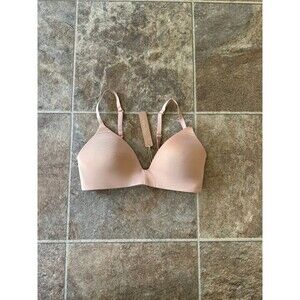Skims Wireless Form Lightly Lined Bra Size 32B Ochre